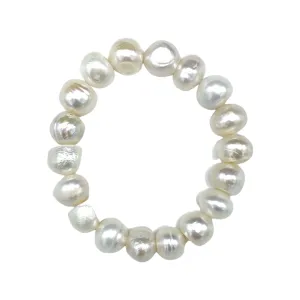 200-01-STR | WHITE BAM BAM STRETCH BRACELET