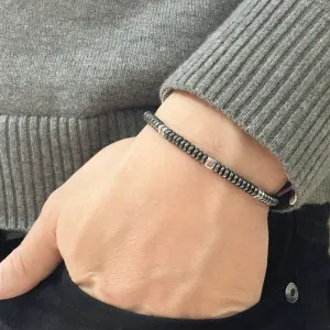 2019 New Design Men Bracelet Hematite Slim Health slimming Luxury Beaded bracelets& bangles for Women men Jewelry gift pulseira