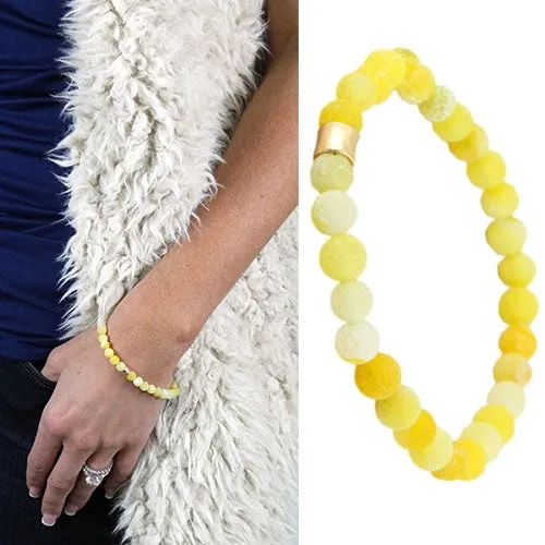 74494 - Natural Stone Beaded Bracelets