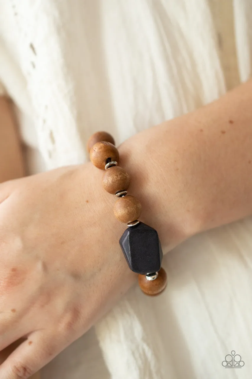 Abundantly Artisan Black Paparazzi Bracelet