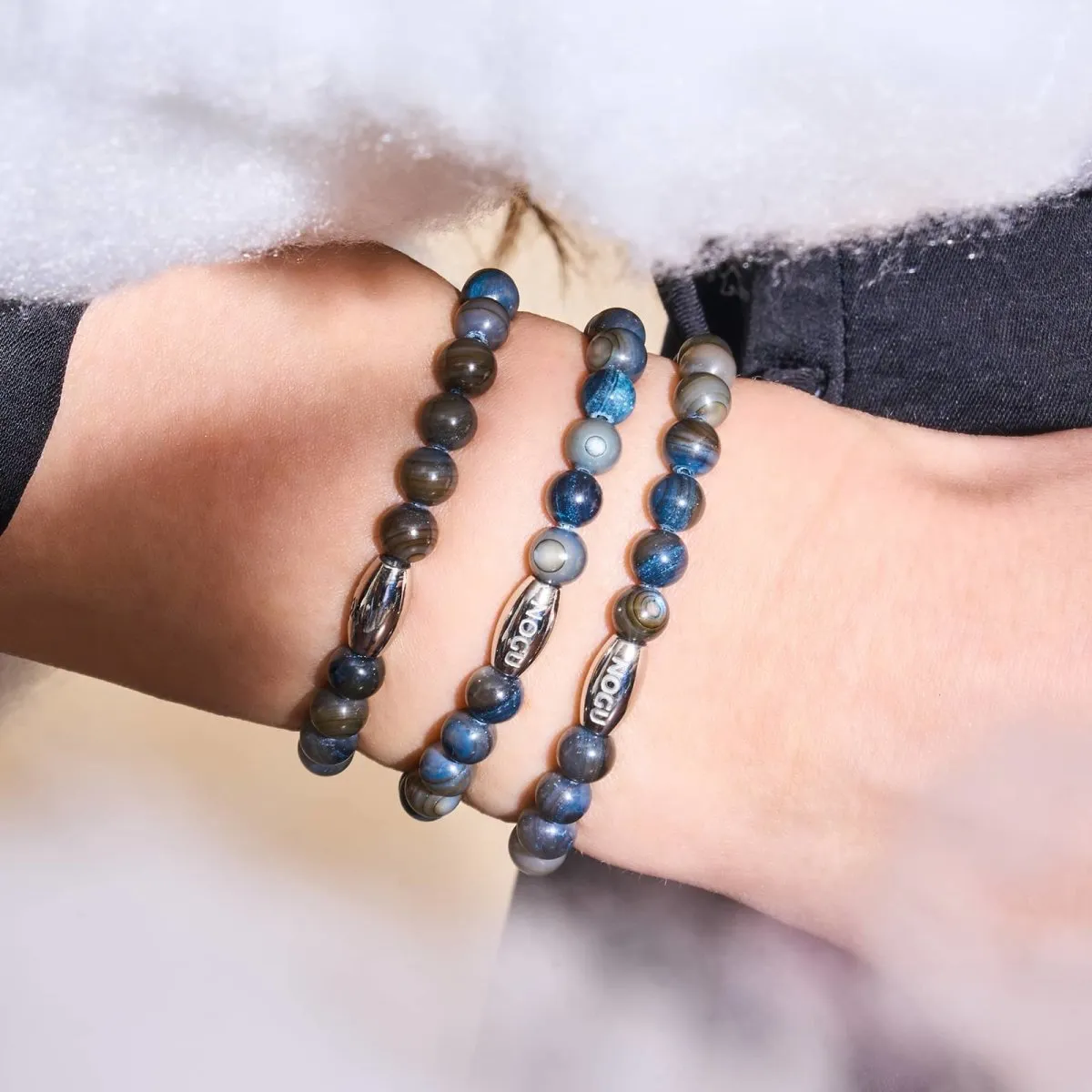 Aegean Tempest x Silver | Abalone Bracelet