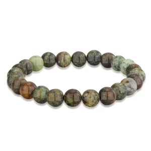 African Turquoise Crystal Bracelet