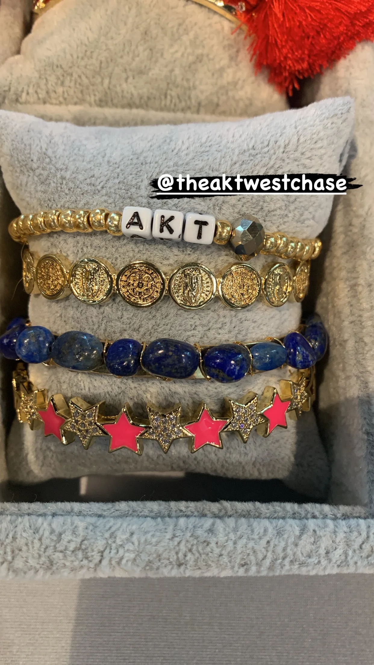 AKT beaded bracelet 430-12 | Erika Williner Designs