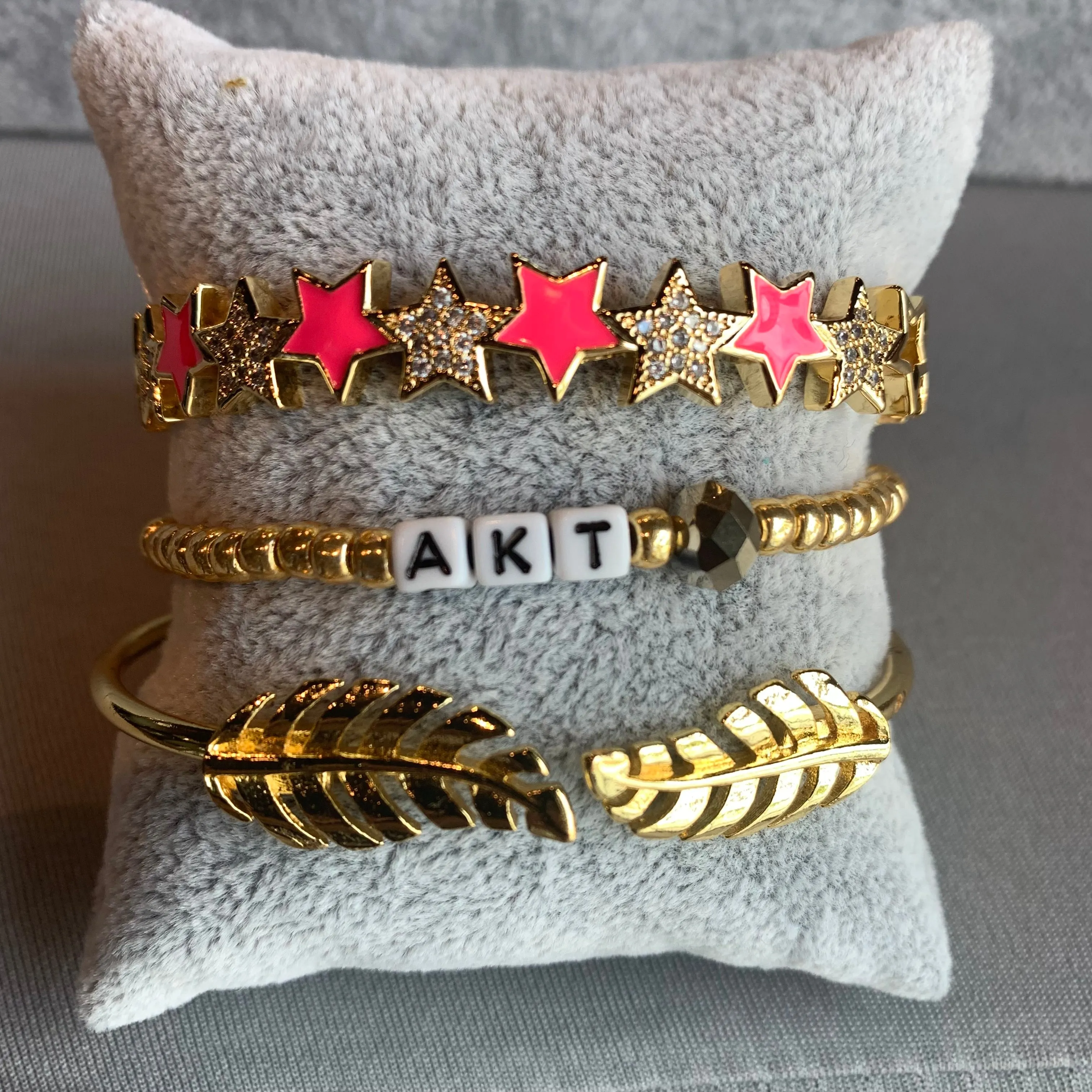 AKT beaded bracelet 430-12 | Erika Williner Designs
