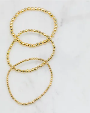 Alexandra Gioia Gold Filled Ball Bracelet 5mm
