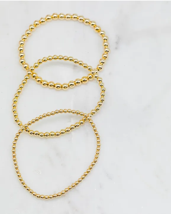 Alexandra Gioia Gold Filled Ball Bracelet 5mm