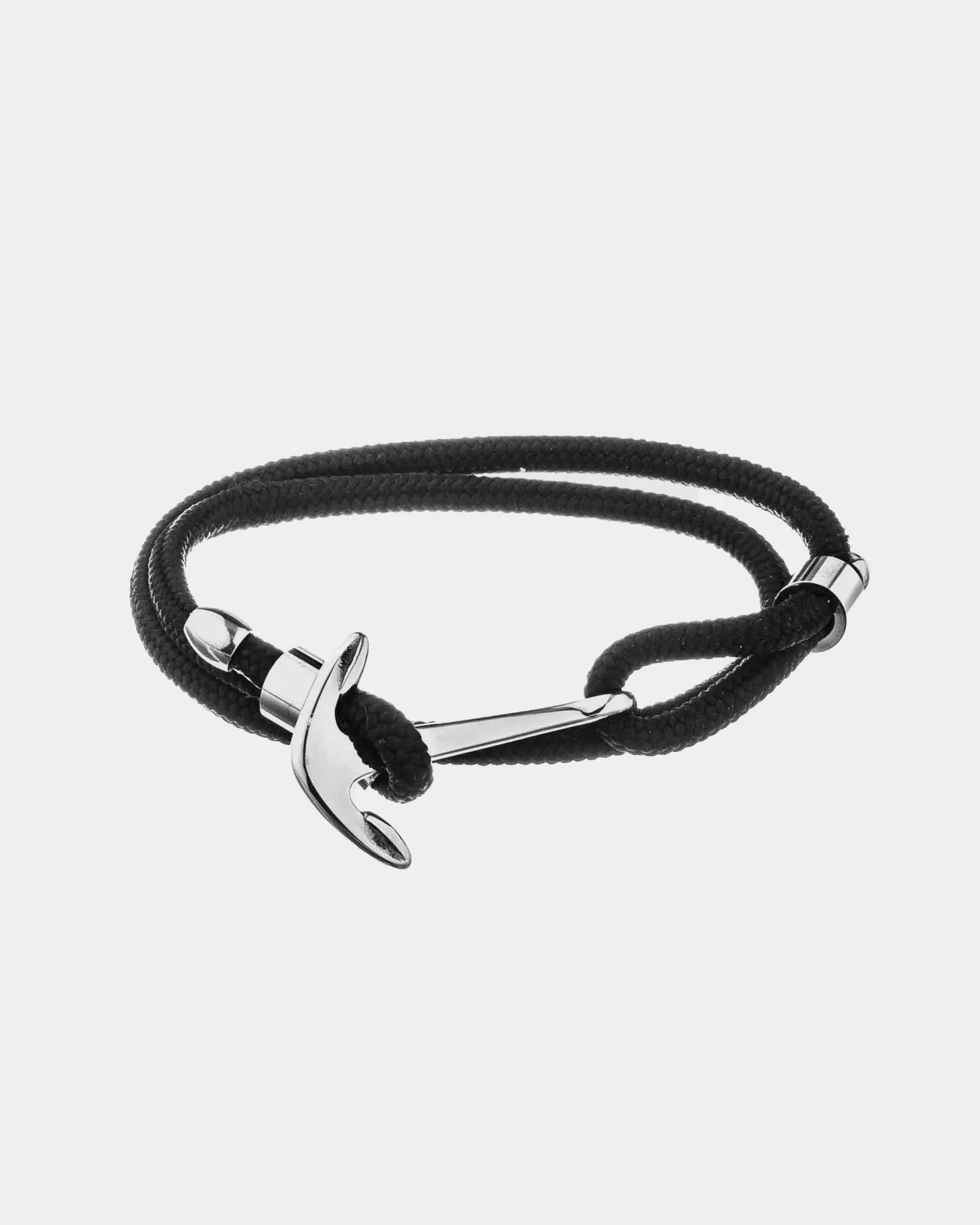Anchor Bracelet in Black