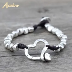Anslow 2019 New Designer Best Selling Fashion Accessories Retro Vintage Dagonfly Punk Rock Unisex Women Men Bracelets  LOW0541LB