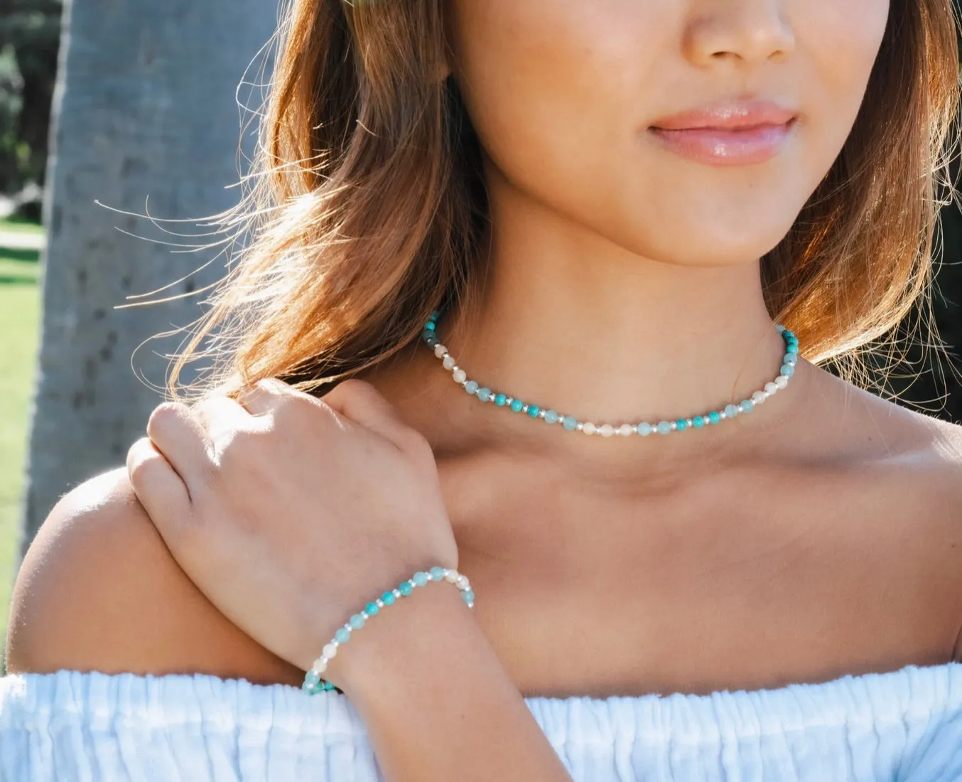 Anti-Anxiety   Healing 4mm Healing Bracelet (Silver)
