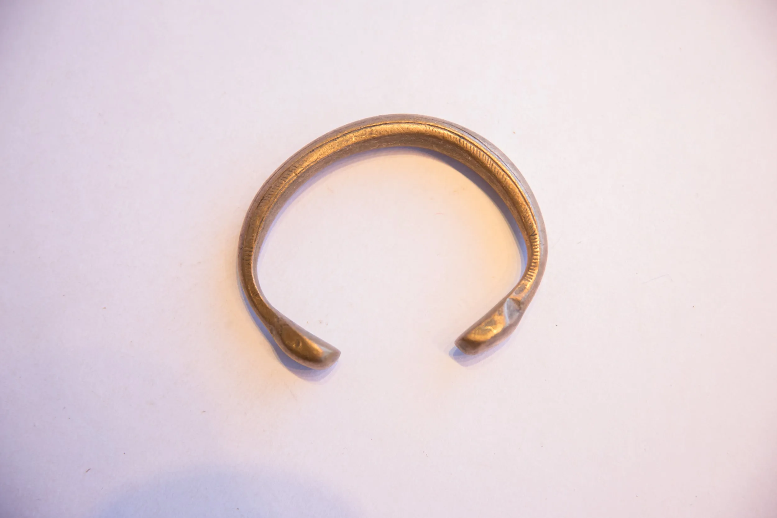 Antique African Snake Cuff Bracelet