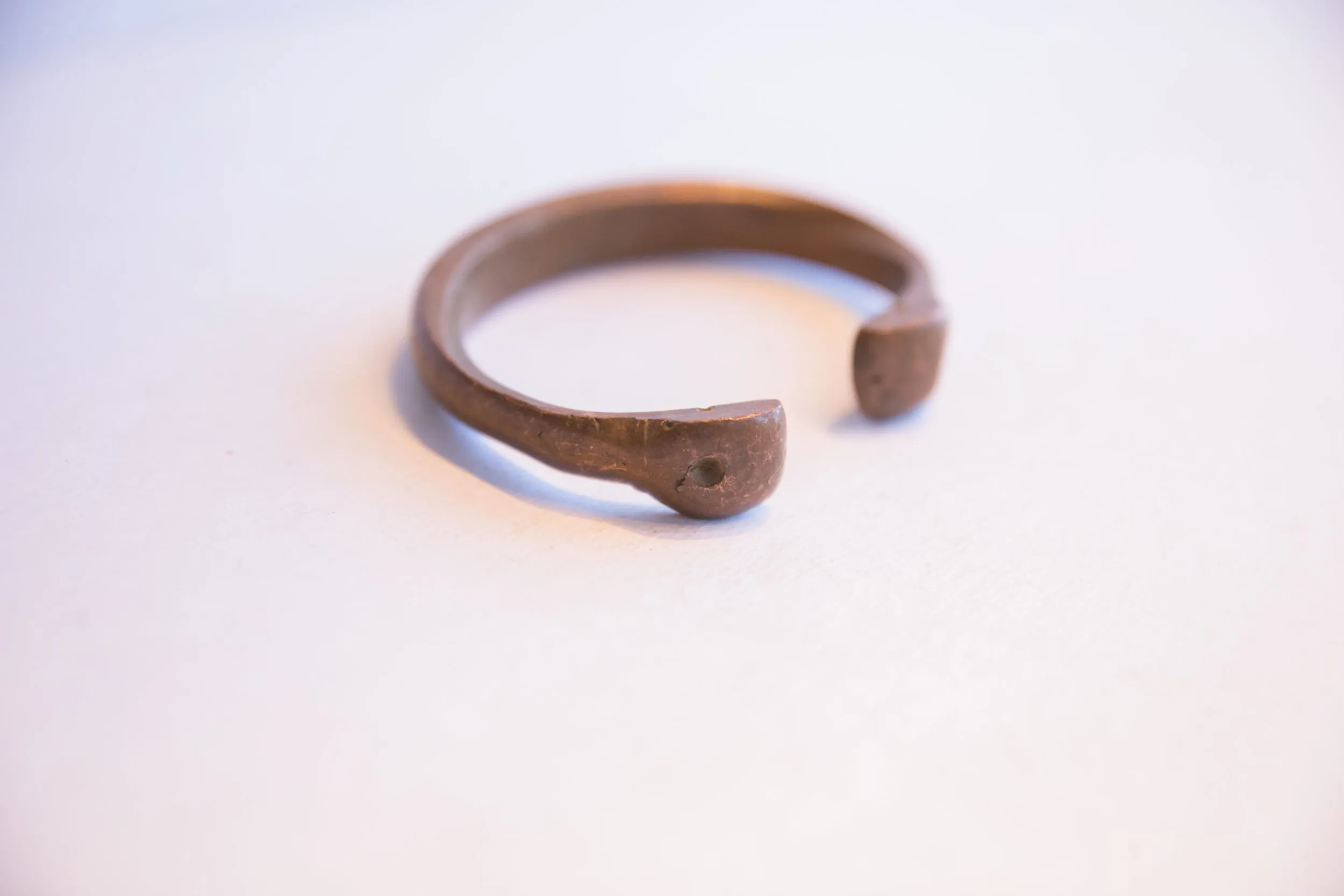 Antique African Snake Cuff Bracelet