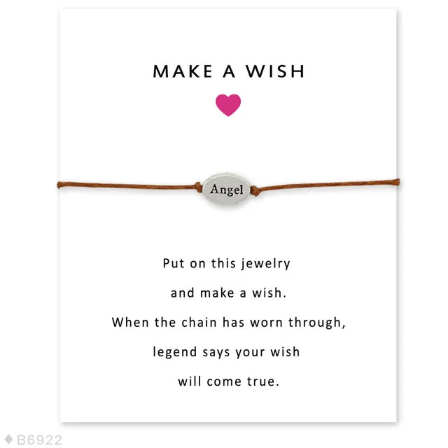 Aunt Niece Mother Daughters Grandma Granddaughter Love Friends Thanksgiving Gift Make a Wish Dream Compass Bracelets for Women