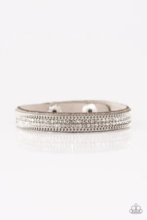 Babe Bling Silver Paparazzi Bracelet