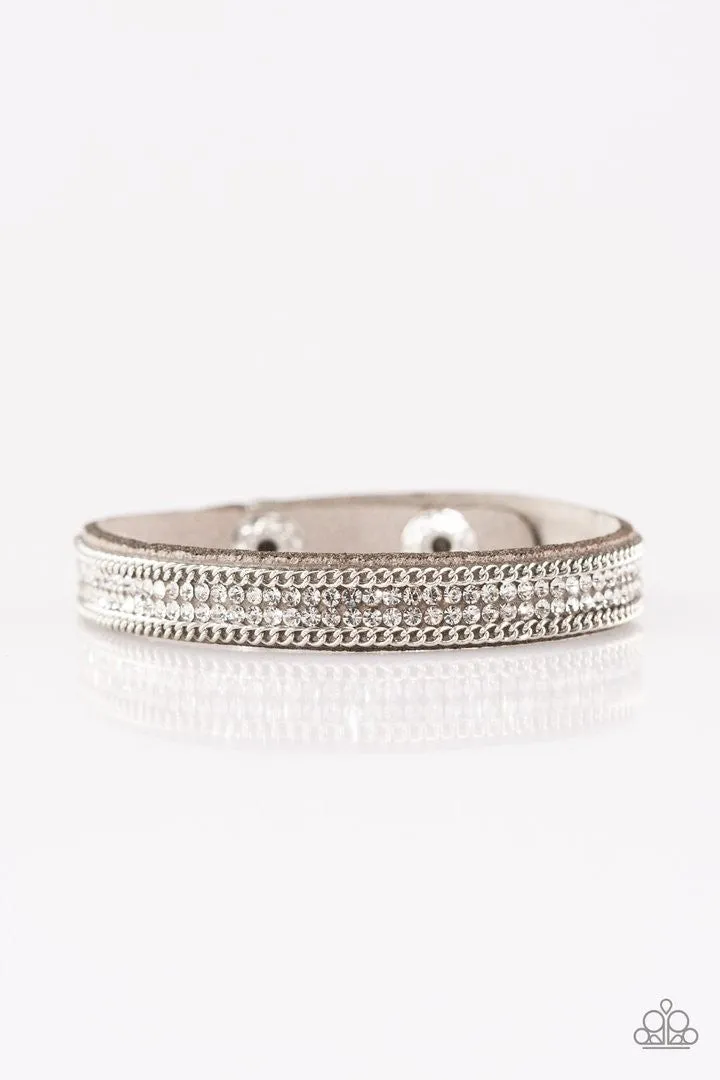 Babe Bling Silver Paparazzi Bracelet