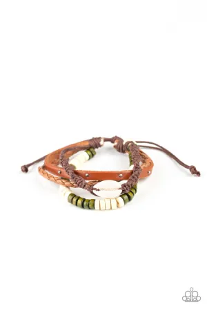 Beach Bounty Green Paparazzi Bracelet