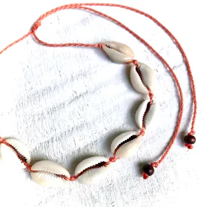 Beachy Cowrie Shell Necklace