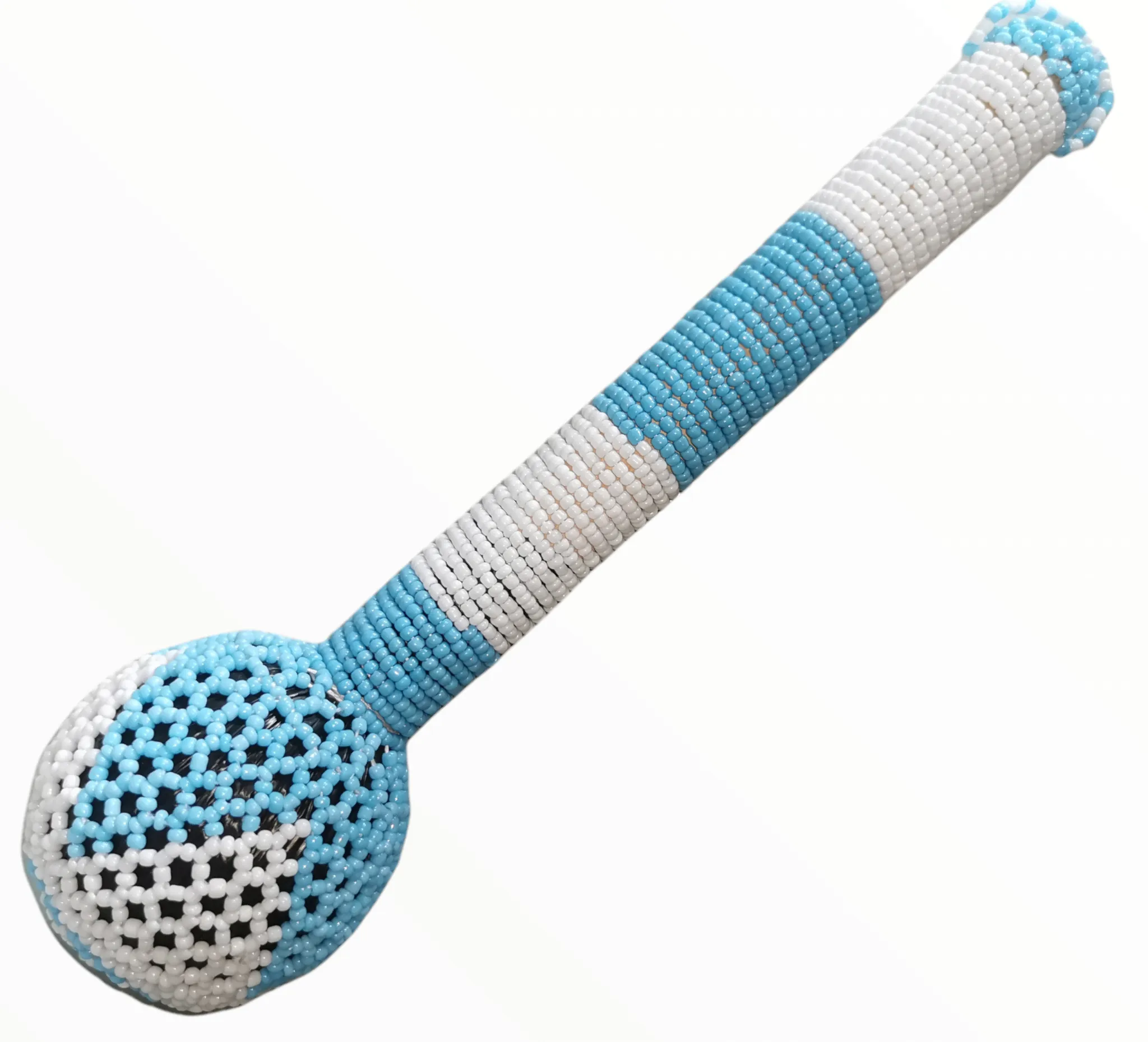 Beaded knobkerrie