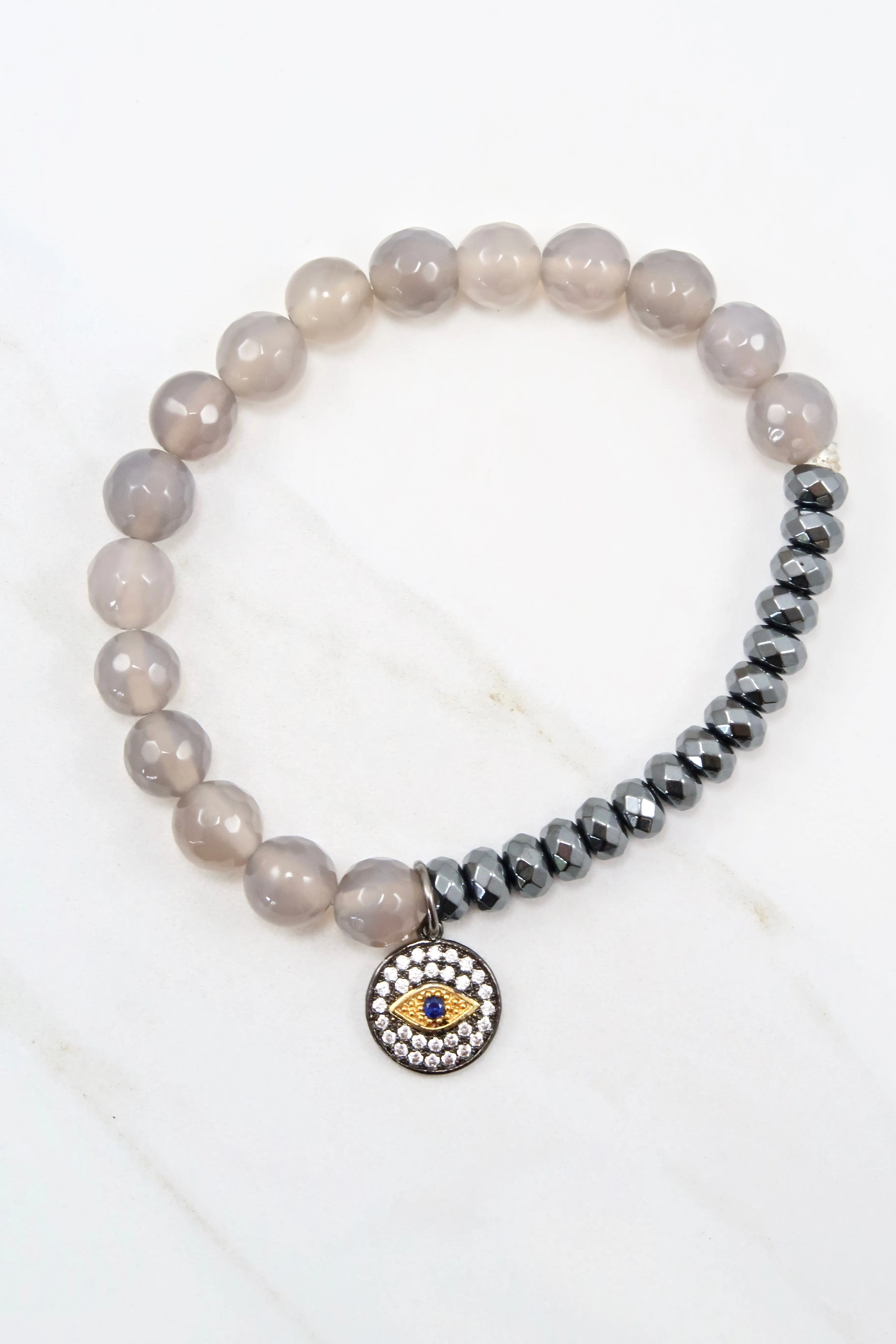BELLE gray agate