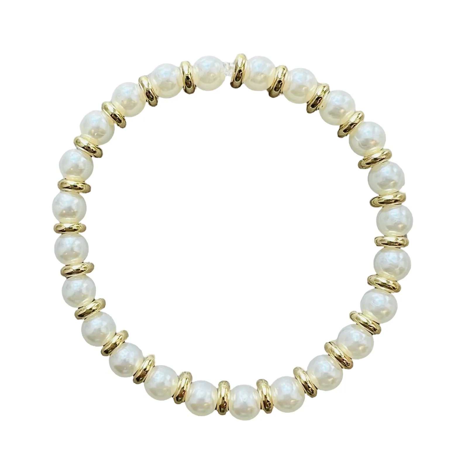 Blue and White Beads