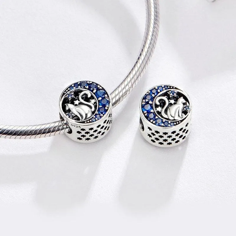 Blue Moon & Cat Charm