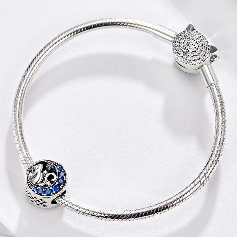 Blue Moon & Cat Charm