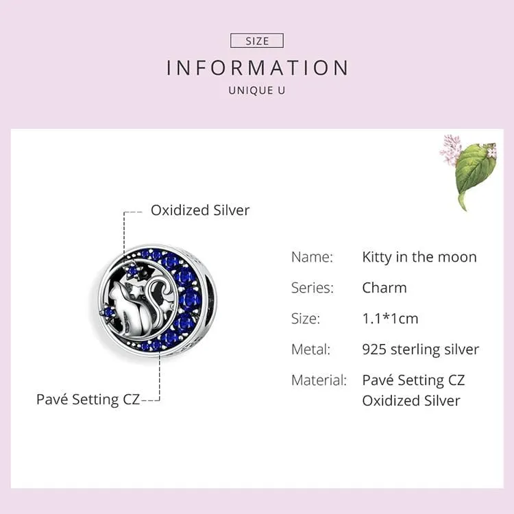 Blue Moon & Cat Charm