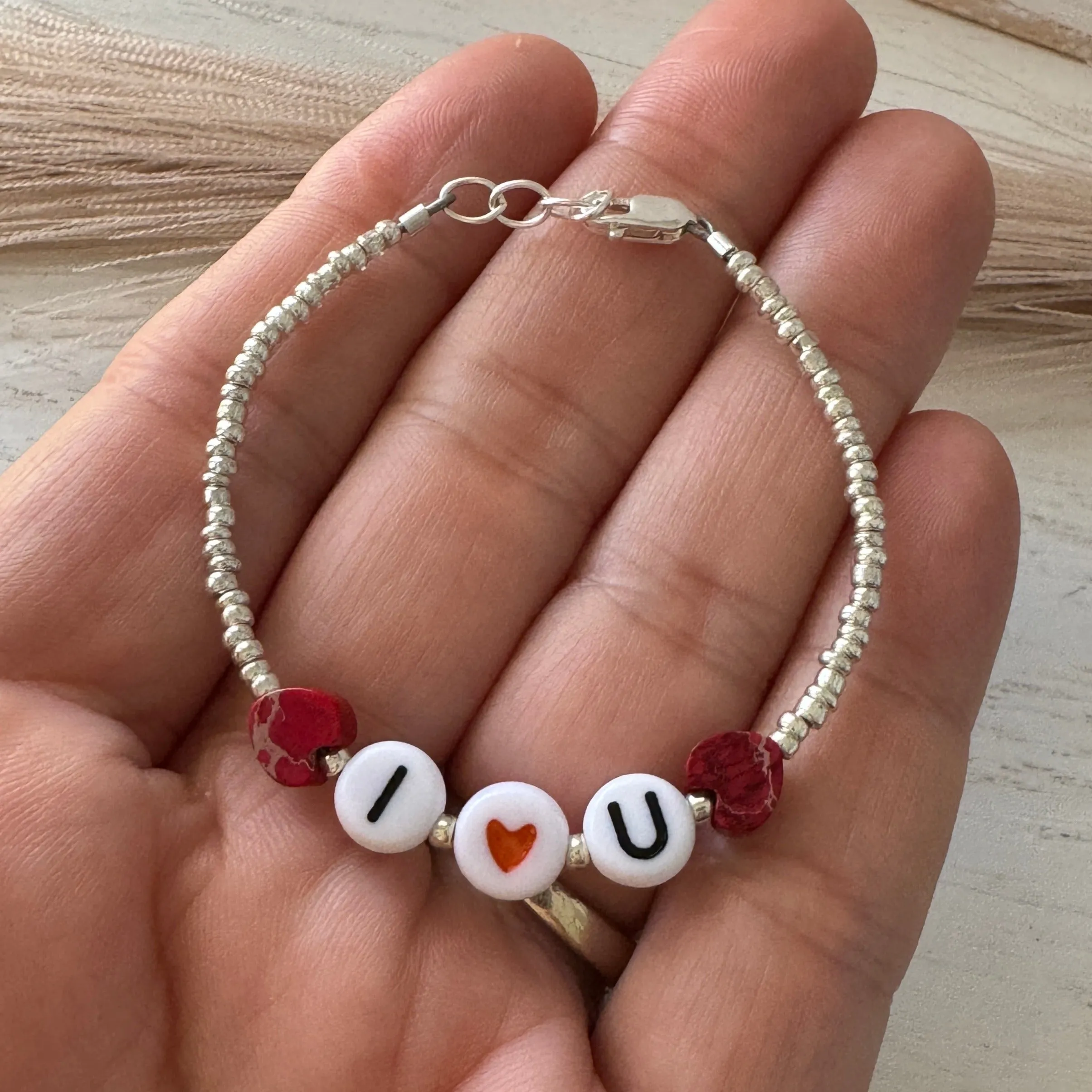 Boy’s Valentines Day Chocolate Covered Strawberry Bracelet Set