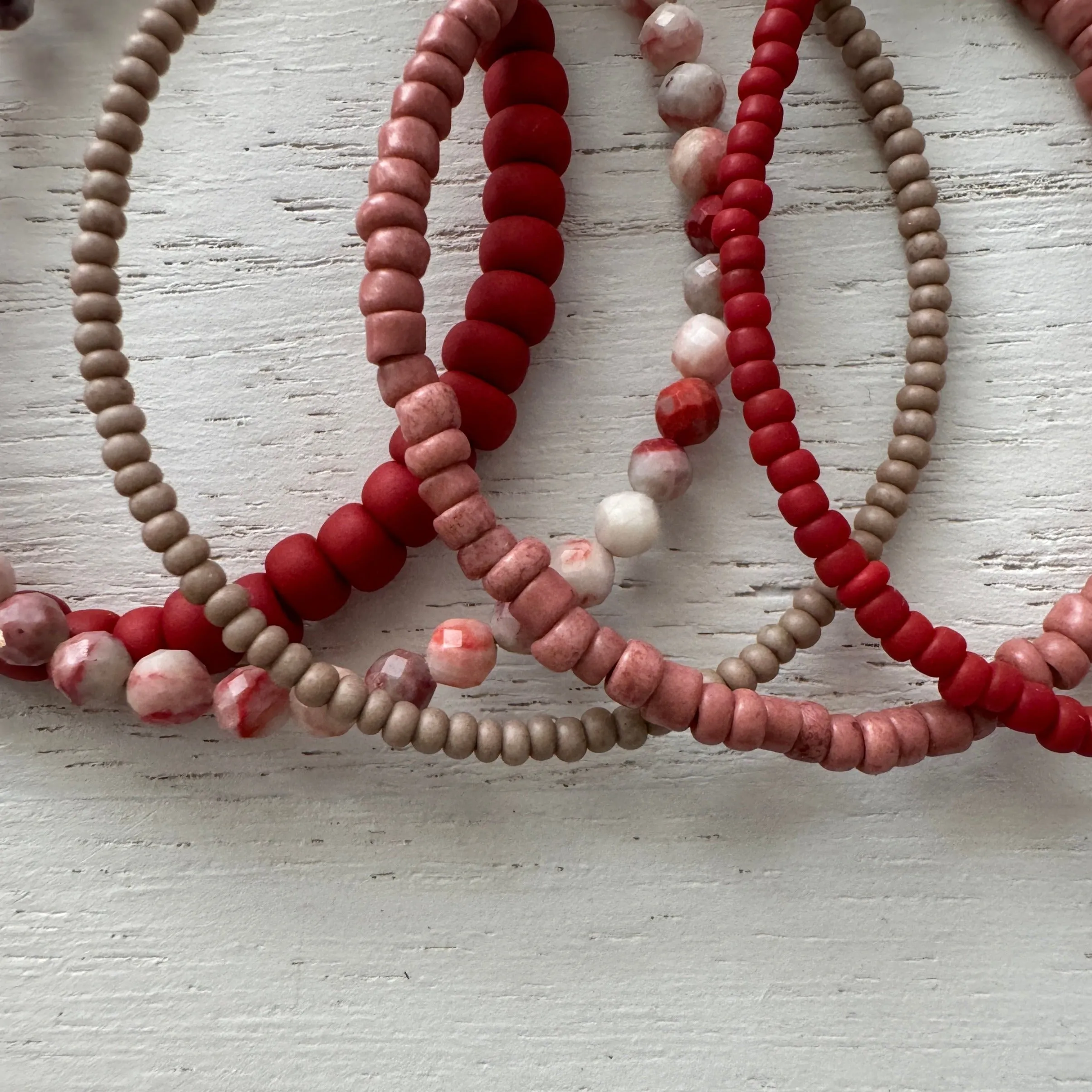 Boy’s Valentines Day Chocolate Covered Strawberry Bracelet Set