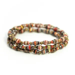 Bracelet -  Essence Triple Wrap Multi