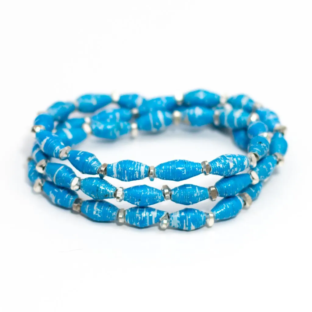Bracelet - Mombasa Triple Wrap Multi