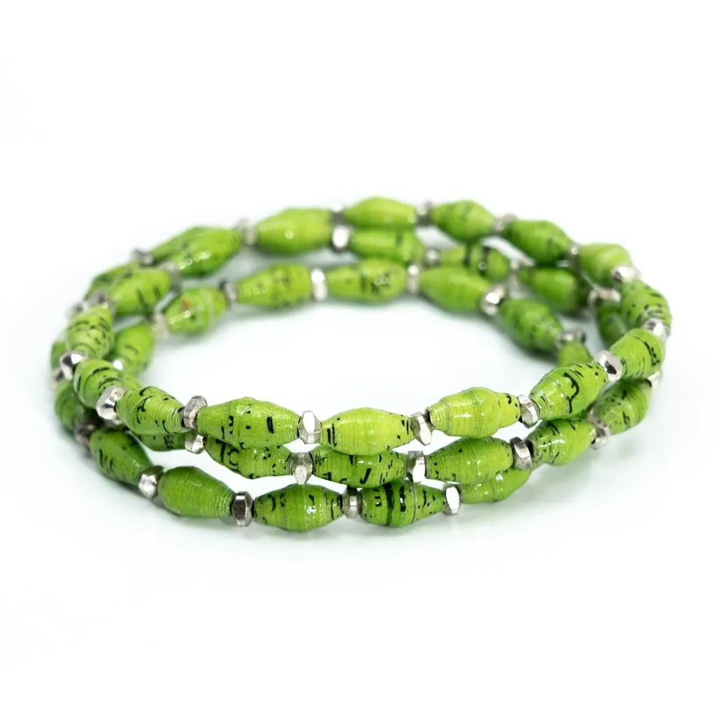 Bracelet -  Narasha Triple Wrap Multi