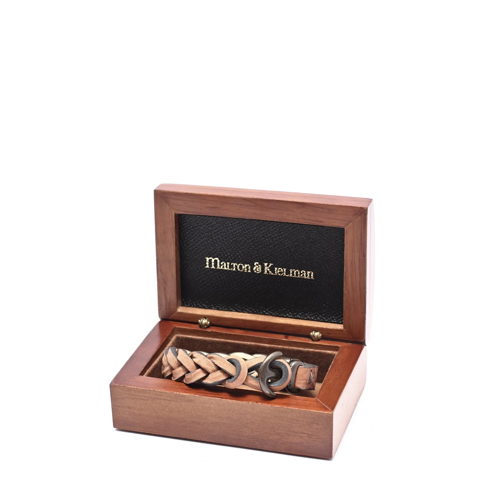 BRACELET SHARK (HORN AND ANTIQUE BRASS)