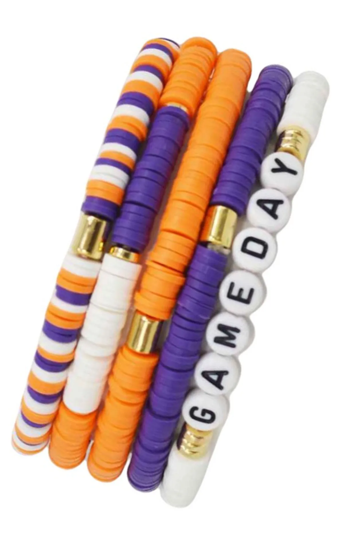 Bracelet stack for GameDay