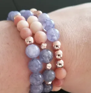 Bracelets de pierres fines