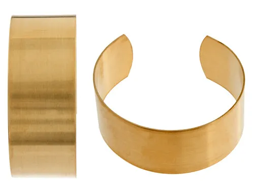 Brass Cuff Bracelets Flat Band