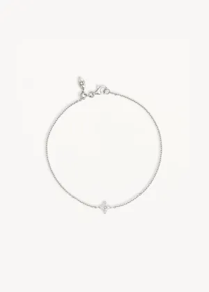 BY CHARLOTTE Crystal Bloom Bracelet - Sterling Silver