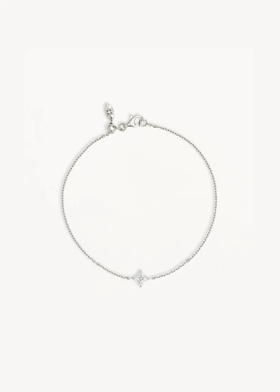 BY CHARLOTTE Crystal Bloom Bracelet - Sterling Silver