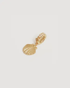 By Charlotte Gold By The Shore Shell Pendant - 18k Gold Vermeil