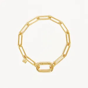 BY CHARLOTTE With Love Annex Link Bracelet - 18k Gold Vermeil