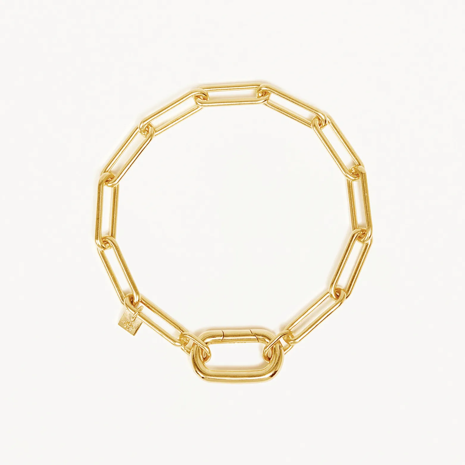 BY CHARLOTTE With Love Annex Link Bracelet - 18k Gold Vermeil