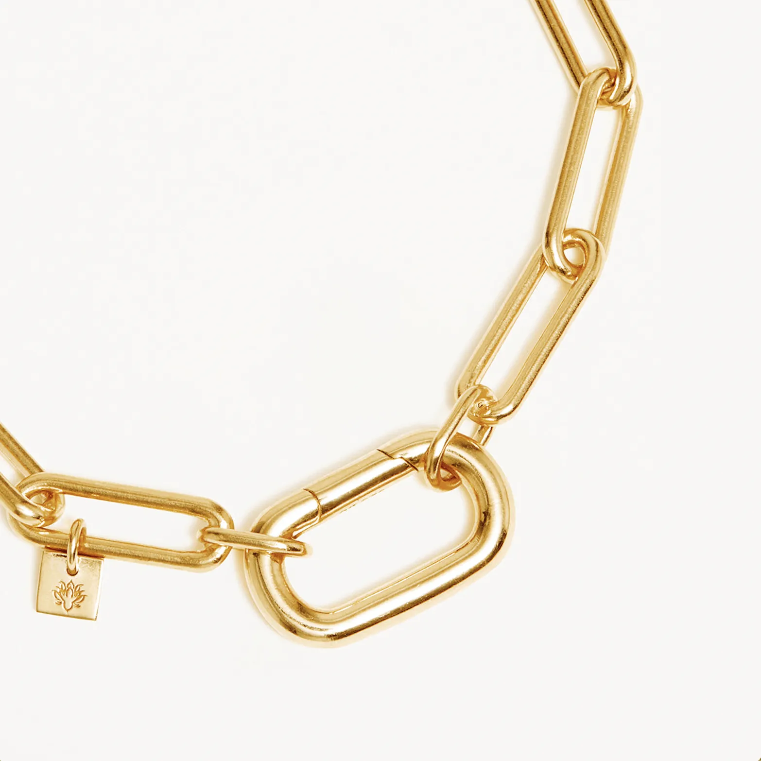 BY CHARLOTTE With Love Annex Link Bracelet - 18k Gold Vermeil