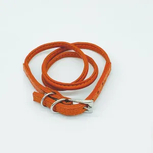 CA Amazon Mandarin Lizard Wrap Buckle Bracelet