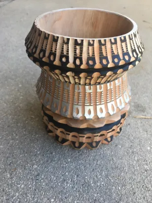 Carla Fernandez Painted Wooden Bracelets