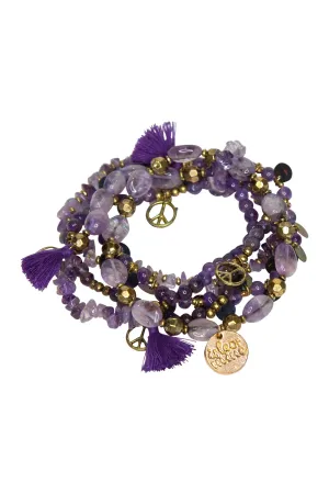 Carson Bracelet - Violet