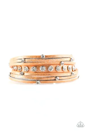 CATWALK It Off - Orange Urban Bracelet