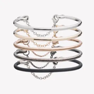 CHAIN LATCH CUFF PARURE