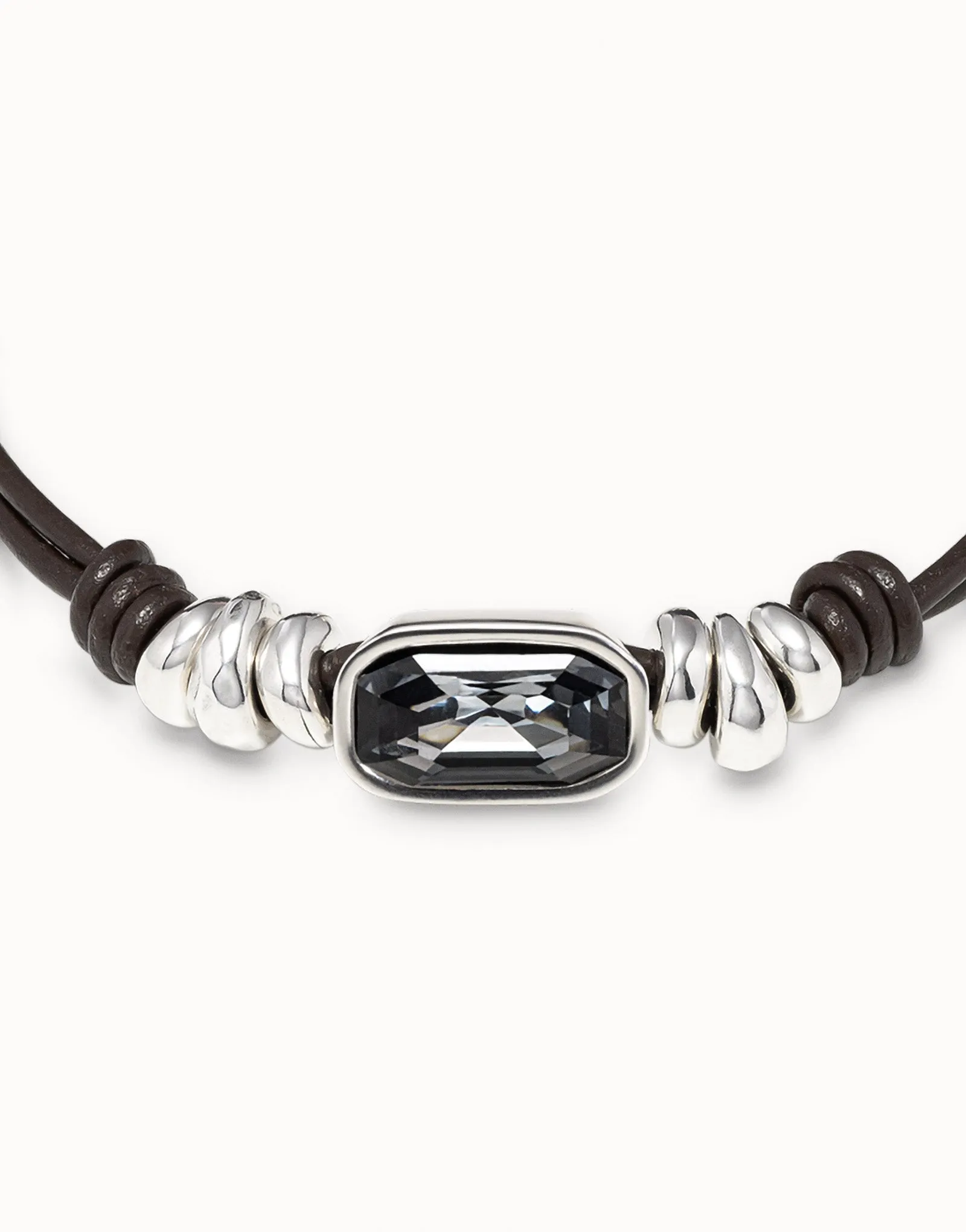 Cocodrile bracelet, silver