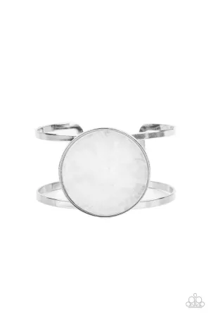 Colorful Cosmos White Paparazzi Bracelet