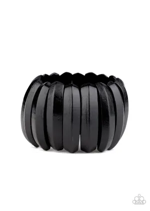 Colorfully Congo Black Paparazzi Bracelet
