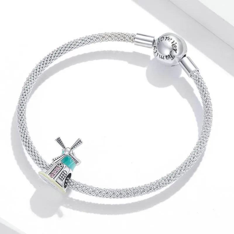 Colour Windmill Charm